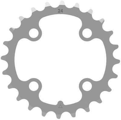 CONTEC Ct chain ring c.drive 24t 64mm silver