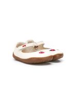 Camper Kids ballerines à broderies - Tons neutres