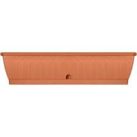 Jardiniere - GARDEN ID Terraflor - Terra 80 cm - Duurzaamheid - Waterreserve - Gerecycled en 100% recycleerbaar - Volume voor planten.