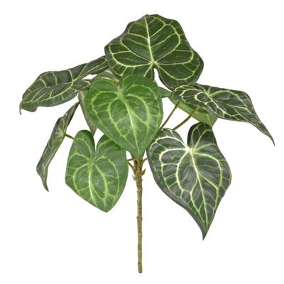 Anthurium Clarinervium kunstplant 30cm