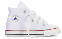 Converse All Stars Hoog Kids 7J253C Wit-25 maat 25 Converse All Stars Hoog Kids 7J253C Wit-25 maat 25