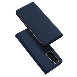 Dux Ducis pro serie - slim wallet hoes - Huawei P40 - Blauw