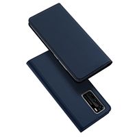 Dux Ducis pro serie - slim wallet hoes - Huawei P40 - Blauw - thumbnail