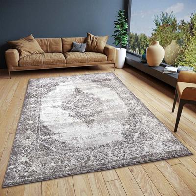 Vintage Vloerkleed Tanger - Crème / Grijs maat: 235x160cm - materiaal: Polypropyleen - Dekbed-Discounter.nl