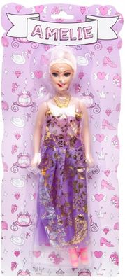 LG Imports tienerpop Amelie 27 cm paars LG Imports tienerpop Amelie 27 cm paars