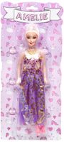 LG Imports tienerpop Amelie 27 cm paars - thumbnail