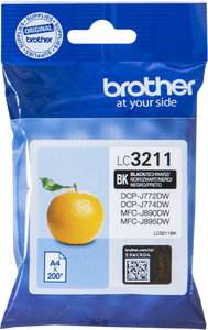 Brother LC-3211BK inktcartridge Origineel Zwart
