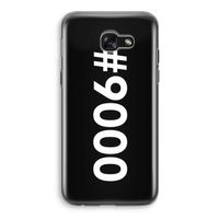 #9000: Samsung Galaxy A5 (2017) Transparant Hoesje #9000: Samsung Galaxy A5 (2017) Transparant Hoesje