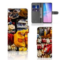Samsung S10 Lite | Flip Cover | Klompen | Portemonnee hoesje