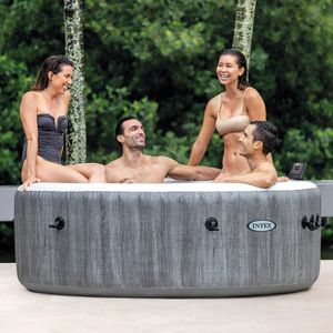 Intex PureSpa Greywood luxe | 4-persoons