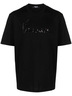 Versace polo Versace Nautical en coton - Noir