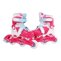 Street Rider Inline Skeelers Roze, Maat 30-33 - thumbnail