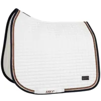 Anky Cotton Twill Zadeldek wit maat:dr full