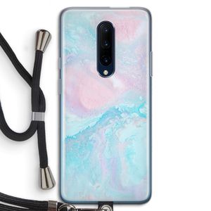 Fantasie pastel: OnePlus 7 Pro Transparant Hoesje met koord