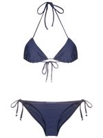 Amir Slama bikini à bonnets triangles - Bleu - thumbnail