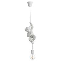 J-Line Lamp Hangend Polyresin Wit - thumbnail