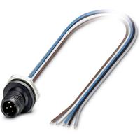 Phoenix Contact 1436411 Sensor/actuator inbouwconnector M12 Aantal polen (sensoren): 5 Stekker, inbouw 0.50 m 1 stuk(s) - thumbnail