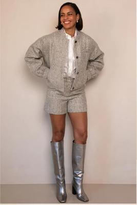 Freebird Lola Jacket | Silver Grijs