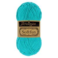 Scheepjes Softfun - 2423 Bright Turquoise Scheepjes Softfun - 2423 Bright Turquoise