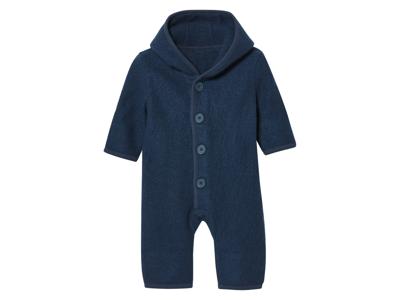 lupilu Wollen baby overall (Blauw, 50/56)