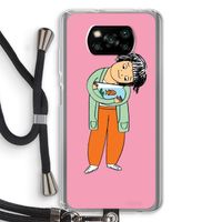 Visknuffel: Xiaomi Poco X3 NFC Transparant Hoesje met koord