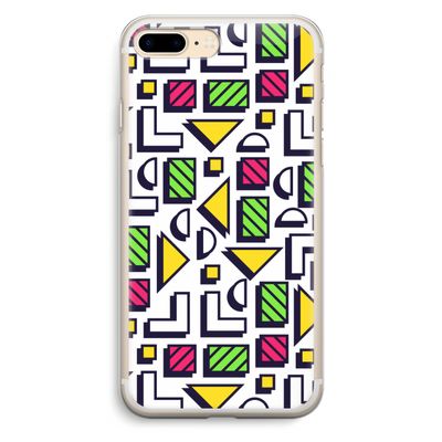 8-bit N°4: iPhone 7 Plus Transparant Hoesje