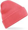 Beechfield CB45 Original Cuffed Beanie - Coral - One Size