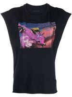 Zadig&Voltaire t-shirt Cecilia à imprimé graphique - Bleu - thumbnail