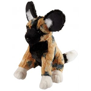 Pluche wilde hond 30 cm