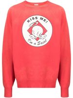 SAINT MXXXXXX sweat à imprimé graphique - Rouge