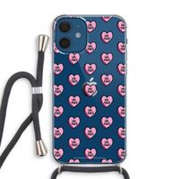 GIRL POWER: iPhone 12 mini Transparant Hoesje met koord