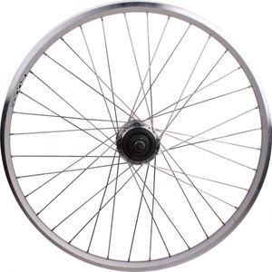 Shimano Achterwiel 28-15/8-13/8 622 7V Zac-2000 alu kaal RB zilv.