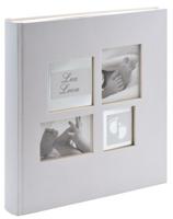 walther+ design UK-172 Fotoalbum (b x h) 28 cm x 30.5 cm Wit 60 bladzijden