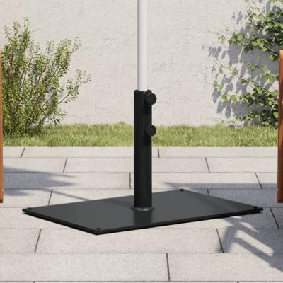 VidaXL Parasolvoet voor stokken van ø32/38/48 mm 15 kg rechthoekig