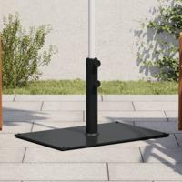 VidaXL Parasolvoet voor stokken van ø32/38/48 mm 15 kg rechthoekig