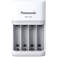 Panasonic Smart & Quick BQ-CC55 Accupacklader NiMH AAA (potlood), AA (penlite) - thumbnail