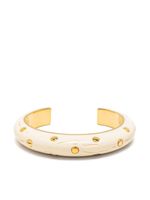 Aurelie Bidermann bracelet jonc à détails de clous - Or Aurelie Bidermann bracelet jonc à détails de clous - Or