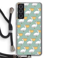 Pelican: Samsung Galaxy S21 FE Transparant Hoesje met koord