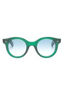 Cutler & Gross lunettes de soleil à monture ronde - Vert