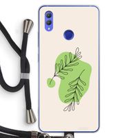 Beleaf in you: Honor Note 10 Transparant Hoesje met koord
