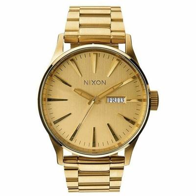 Nixon Sentry SS Goud Heren horloge