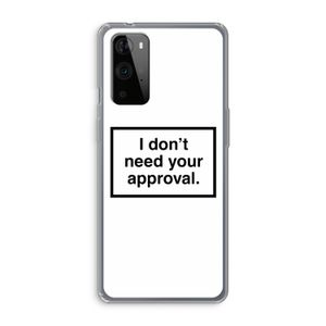 Don't need approval: OnePlus 9 Pro Transparant Hoesje