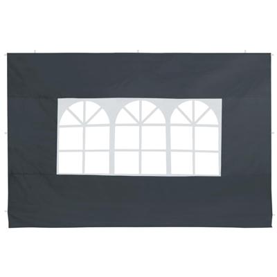 Zijwanden Set van 2 stuks Antraciet voor Capri 3x3 of Casaria vouwtent 3x6