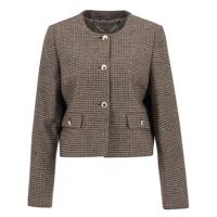 Dames Jasje Corina Collarless Brown
