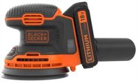 Black & Decker BDCROS18 handschuurmachine Schuurmachine Zwart, Oranje 12000 RPM