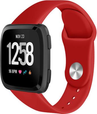 Fitbit Versa Siliconen Sport Band - Rood Fitbit Versa Siliconen Sport Band - Rood