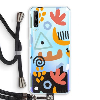 Abstract: Huawei P Smart Pro Transparant Hoesje met koord