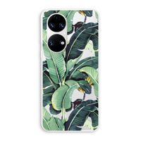 Bananenbladeren: Huawei P50 Transparant Hoesje