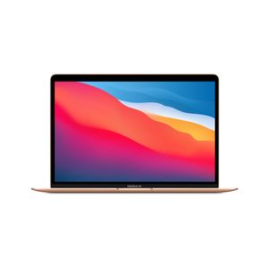 Apple MacBook Air Apple M M1 Laptop 33,8 cm (13.3") 8 GB 256 GB SSD Wi-Fi 6 (802.11ax) macOS Big Sur Goud