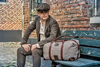 Birmingham - Tweed Plunjezak Bag Bruin | Peaky Blinders